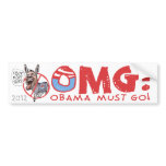 Obama Must Go 2012 bumper stickers