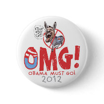 Obama Must Go 2012 Buttons
