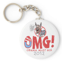 Obama Must Go 2012 Keychains