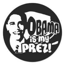 Obama My Prez Sticker