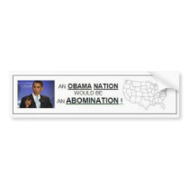 Obama Nation bumper stickers