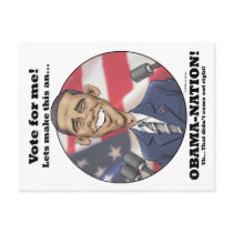 Obama-Nation postcards