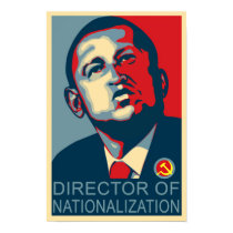 Obama Nationalization poster posters