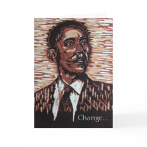 Obama New Year's Greeting Card by zoetina Obama New Year's Greeting Card