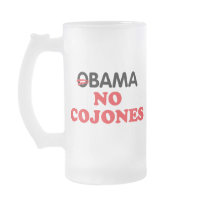 Obama No Cojones Mug