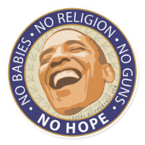 Obama “No Hope” Sticker