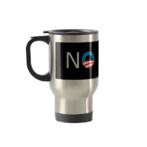 Obama- No Mas! Travel Mug