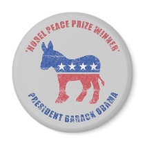 Obama Nobel Peace Prize Democrat magnets