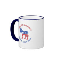 Obama Nobel Peace Prize Democrat mugs