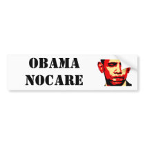 Obama NoCare bumper sticker