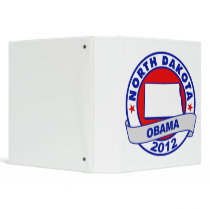 Obama - north dakota vinyl binders
