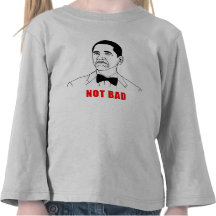 Obama not bad meme rage face comic t shirts