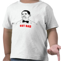 Obama not bad meme rage face comic tshirts