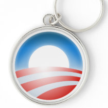 Obama O Logo Keychain