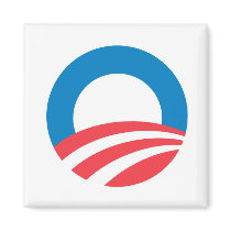Obama O Fridge Magnet