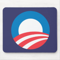 Obama O mousepads