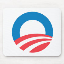 Obama O Mouse Mat