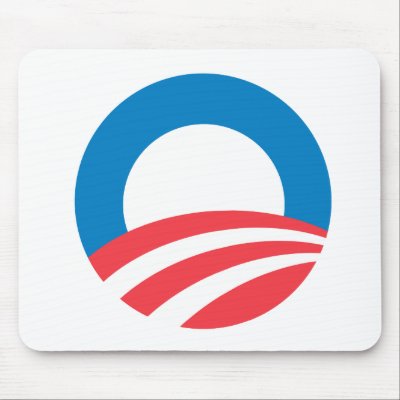 Obama O Mouse Mat by ObamaBiden