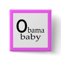 Obama-Obama Baby buttons