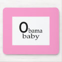 Obama-Obama Baby mousepads