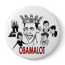 Obama Obamalot 4-Inch Button