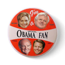 Obama Official Fan Button
