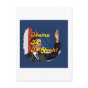 Obama Oh Yeah Postcard by americanangst Obama Oh Yeah Postcard