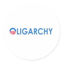 Obama Oligarchy stickers