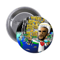 Obama Omam and Freedom buttons