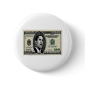 Obama on $100 bill buttons by stacitray Obama on $100 bill buttons