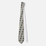 Obama on $100 bill neck tie