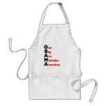 OBAMA: One Big Ass Mistake America aprons