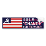 OBAMA - ONE BIG ASS MISTAKE AMERICA BUMPER STICKERS