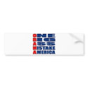 Obama One Big Ass Mistake America bumper stickers