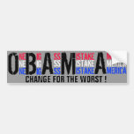 OBAMA - "One BIG Ass Mistake America" Bumper Sticker