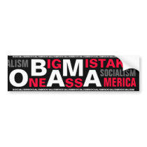 OBAMA "ONE BIG ASS MISTAKE AMERICA" SOCIALISM bumper stickers by THEBUDMAN OBAMA "ONE BIG ASS MISTAKE AMERICA" SOCIALISM bumper stickers