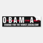 OBAMA - ONE BIG ASS MISTAKE AMERICA - SOCIALISM BUMPER STICKERS