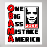 OBAMA: One Big Mistake Print