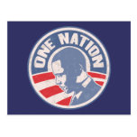 obama-one-nation-T Postcard