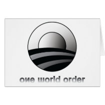 Obama One World Order cards