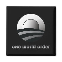 Obama One World Order magnets