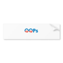 Obama oops bumper stickers by antiobama Obama oops bumper stickers