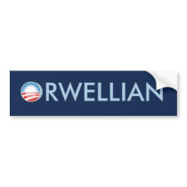 Obama Orwellian bumper stickers