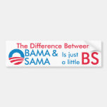 Obama/Osama BS Bumper Stickers