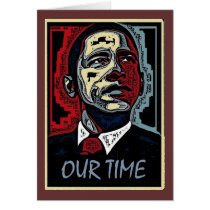 Obama Our Time Card