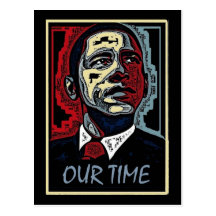 Obama Our Time Postcards