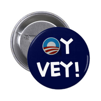 obama oy vey button