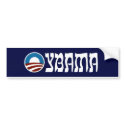 obama oybama hebrew letters bumper stickers
