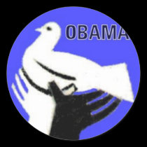 Obama Pace Dove stickers by elfyboy Obama Pace Dove stickers