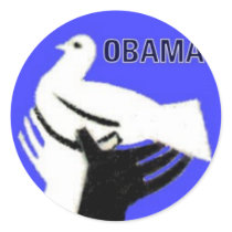 Obama Pace Dove stickers by elfyboy Obama Pace Dove stickers